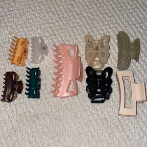 Claw clips Lot